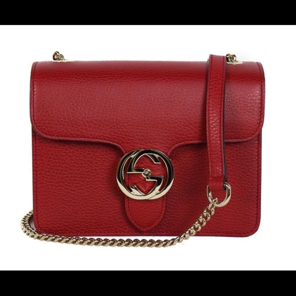 Gucci Marmont Red Cross Body Bag - Used One Time